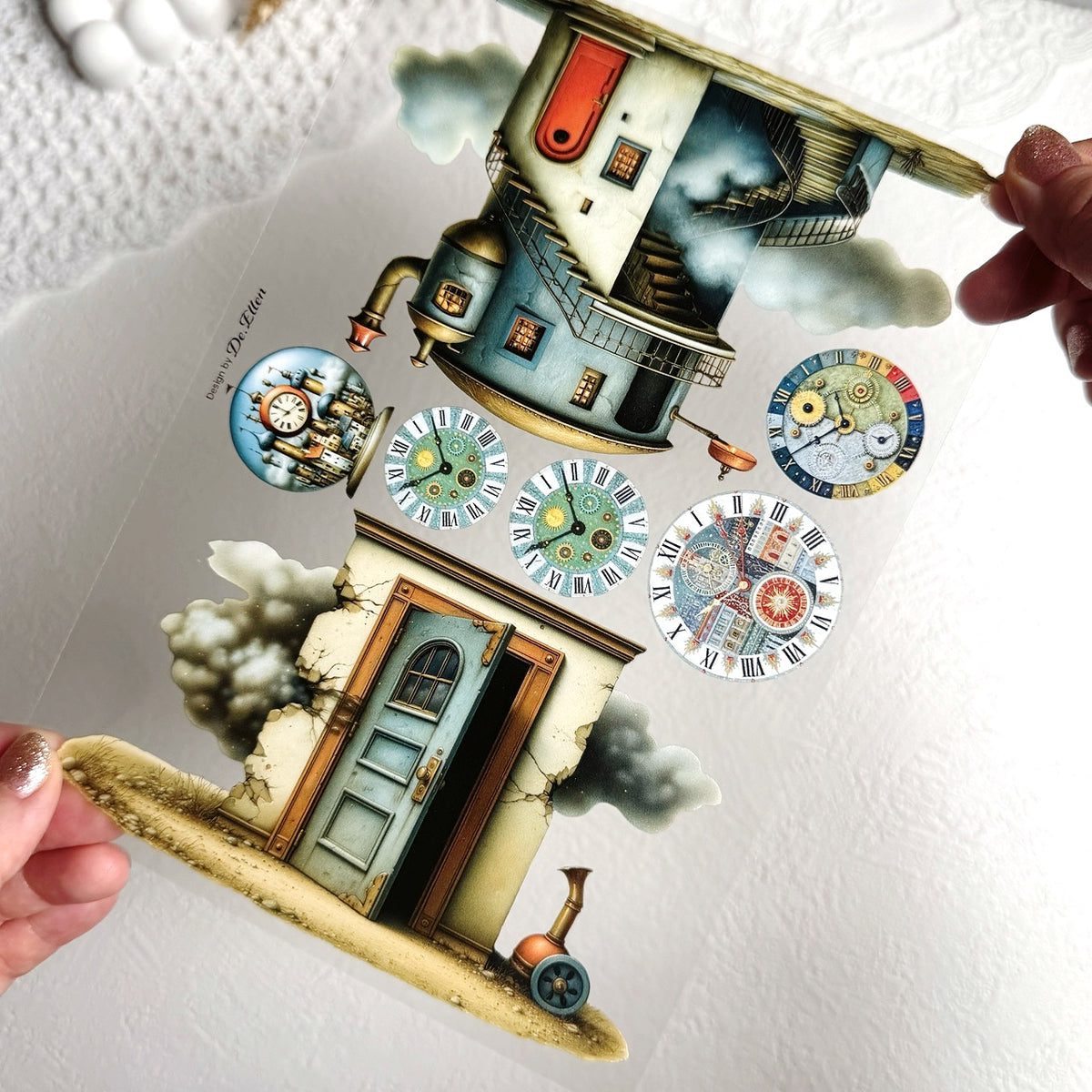 DE - Keepers of Time Deco | Glossy PET Sticker Sheets