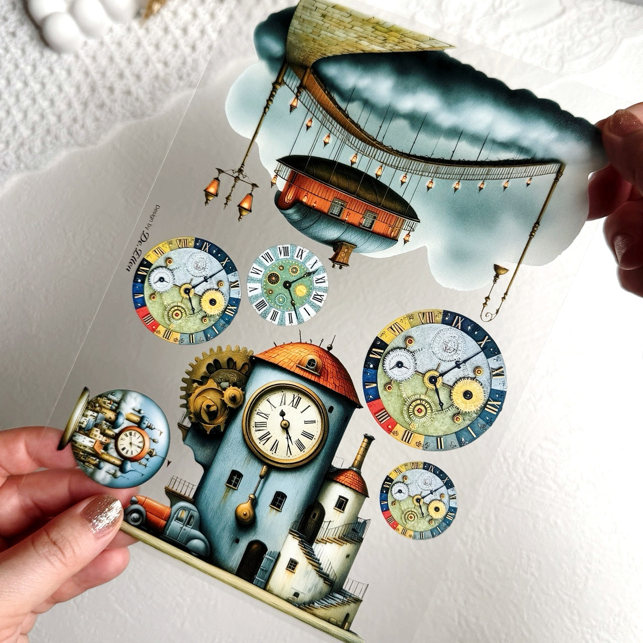 DE - Keepers of Time Deco | Glossy PET Sticker Sheets