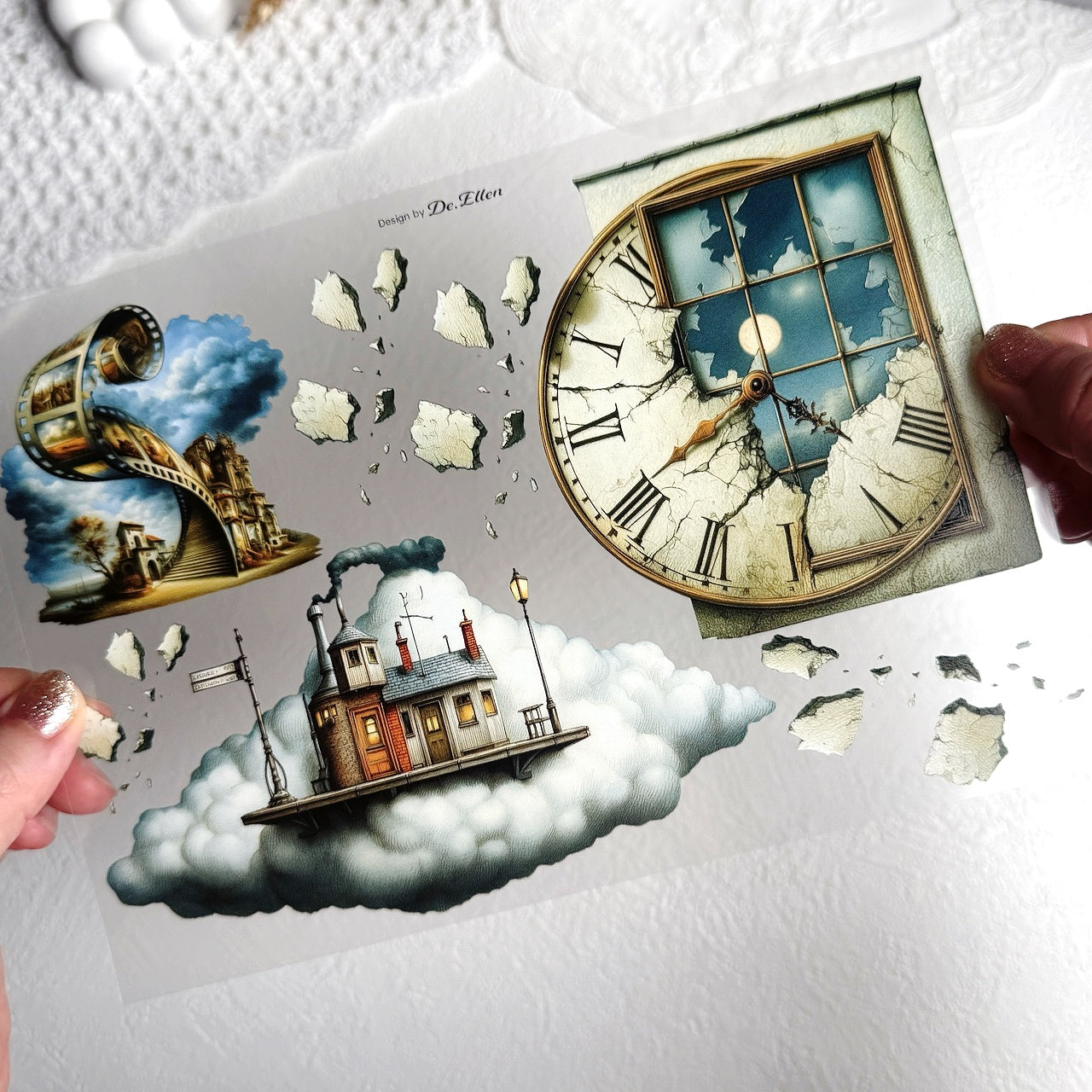 DE - Keepers of Time Deco | Glossy PET Sticker Sheets