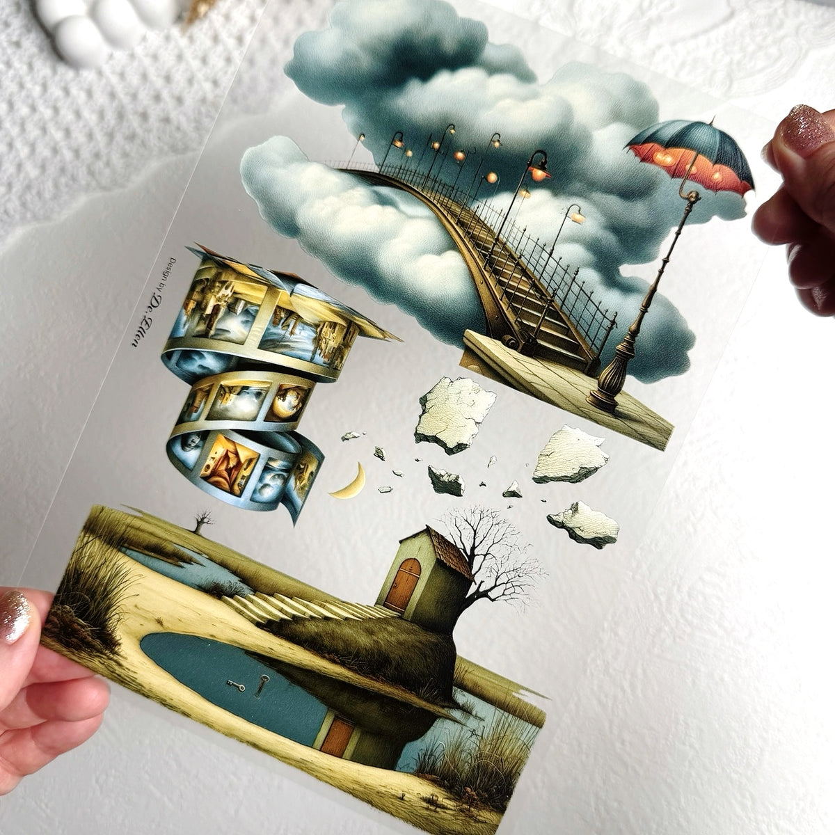 DE - Keepers of Time Deco | Glossy PET Sticker Sheets