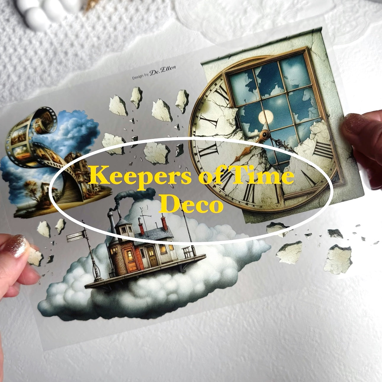 DE - Keepers of Time Deco | Glossy PET Sticker Sheets