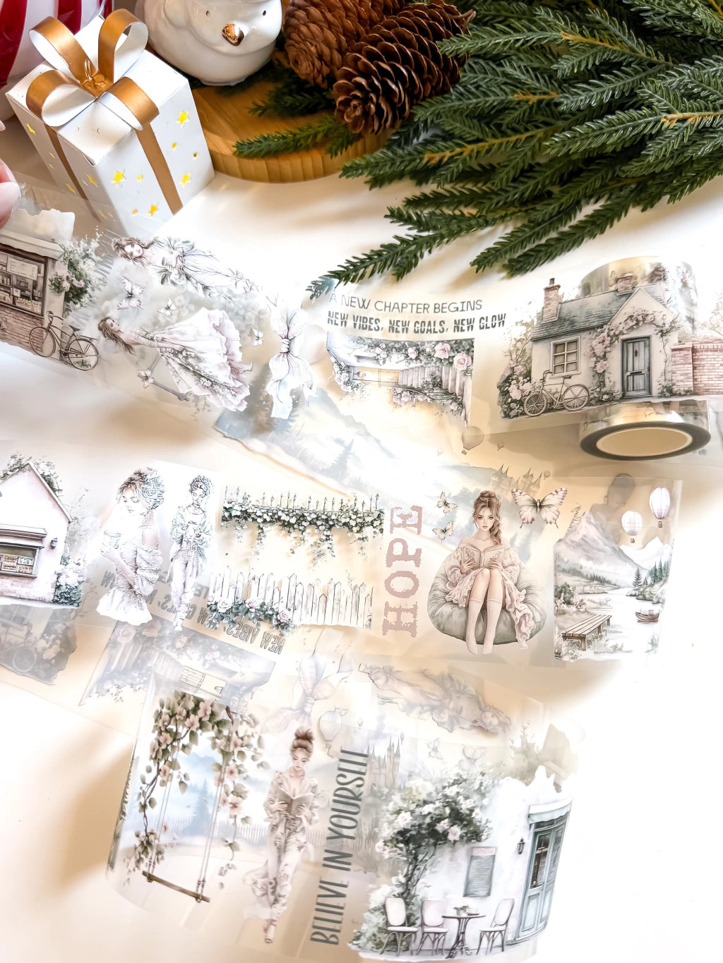 MA - Sage Pink Positive Dream | PET Tape