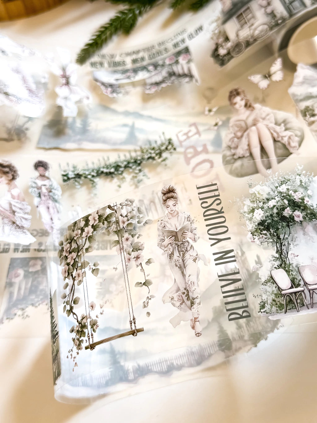 MA - Sage Pink Positive Dream | PET Tape