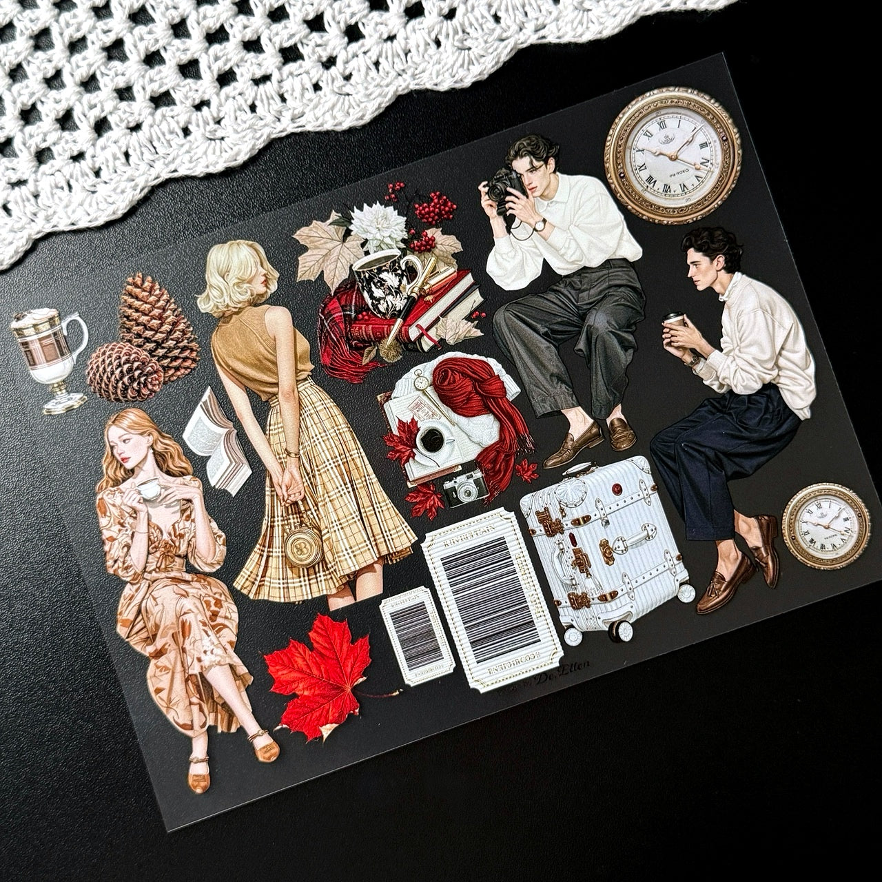 DE - Mapple Trip 2 | Glossy PET Sticker Sheets