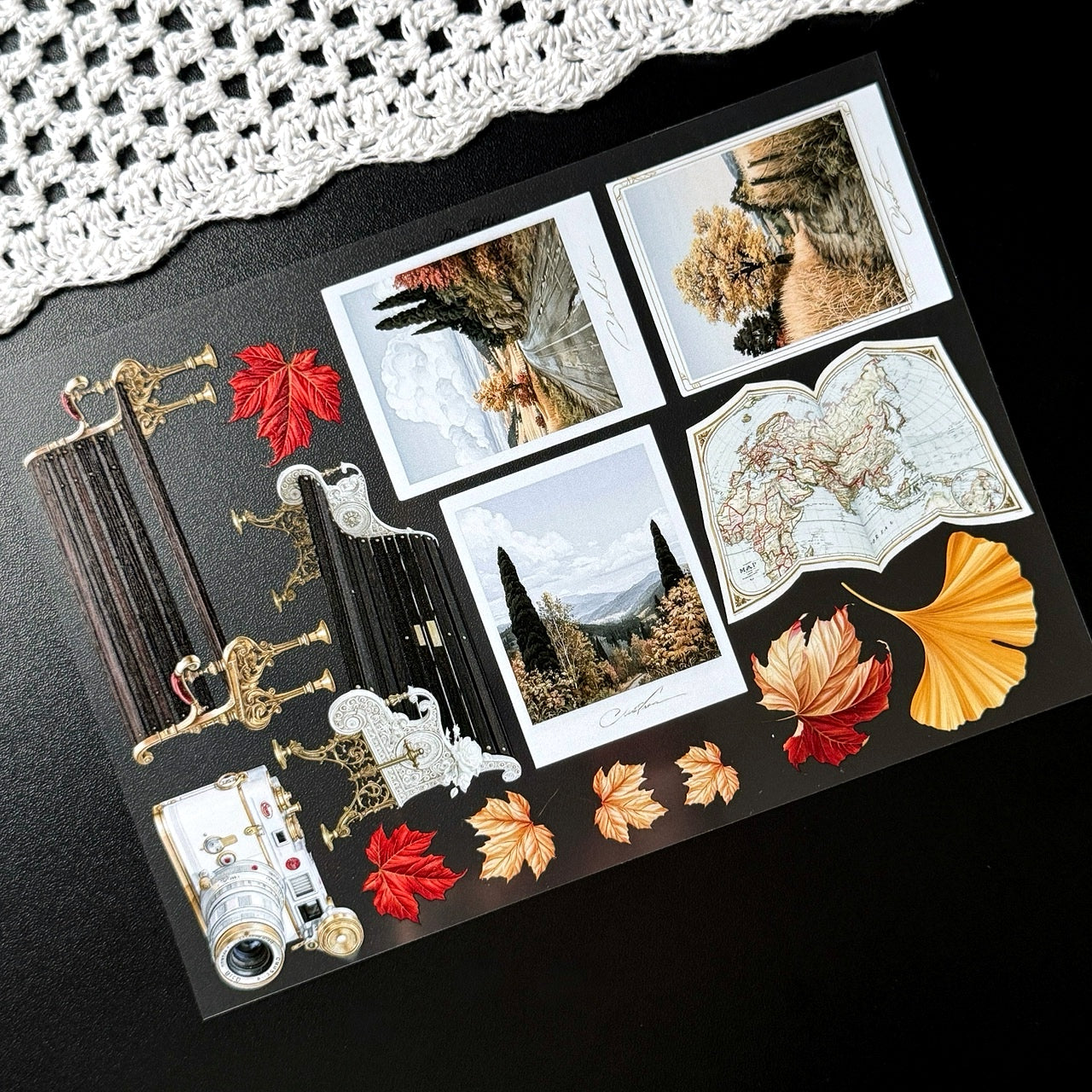DE - Mapple Trip 2 | Glossy PET Sticker Sheets