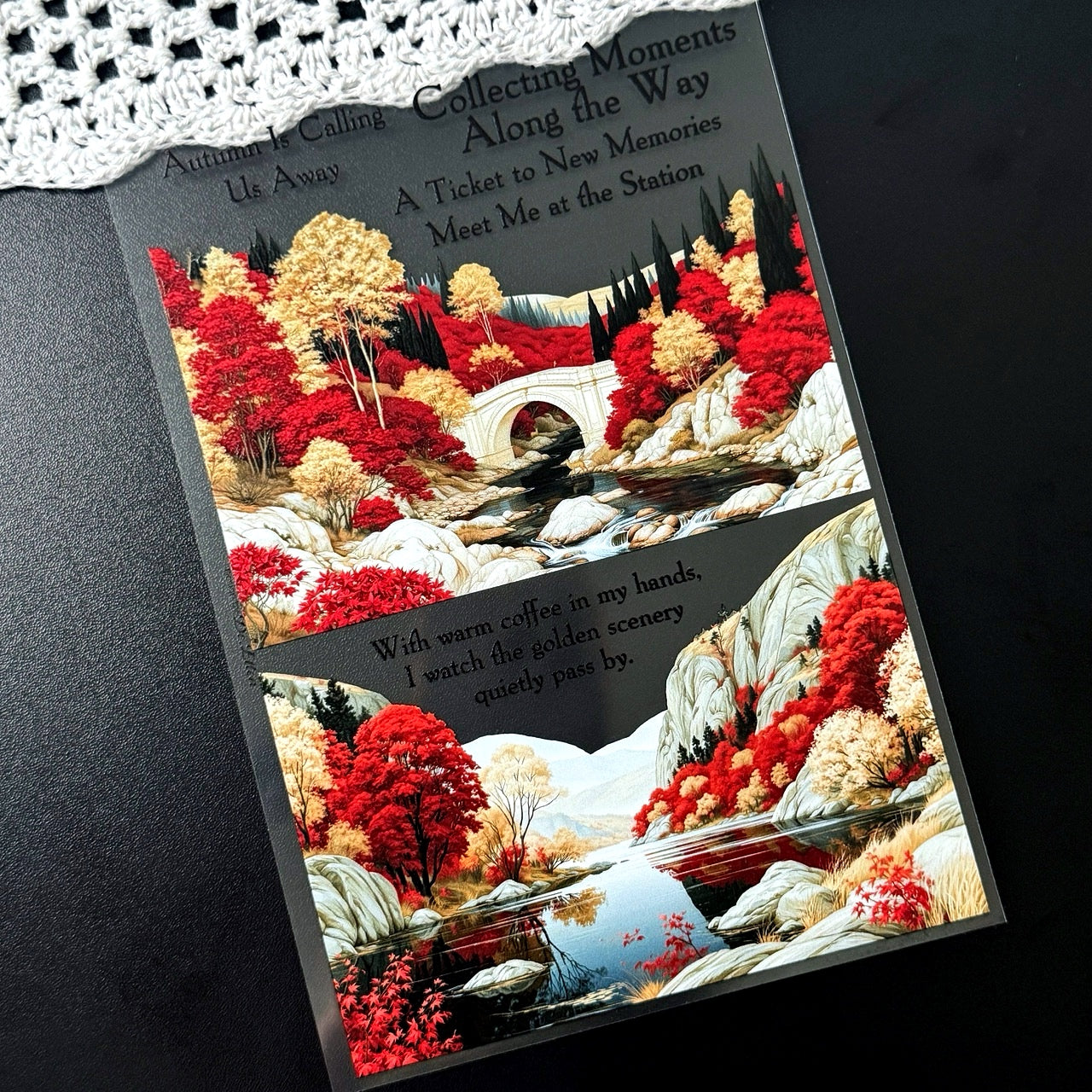 DE - Maple Trip Deco | Glossy PET Sticker Sheets