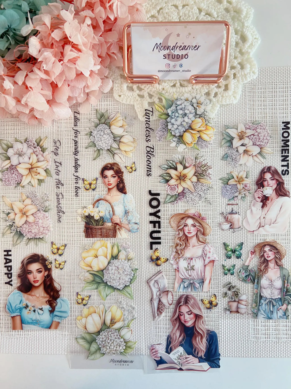 M - Lilies & Tulips | PET Tape