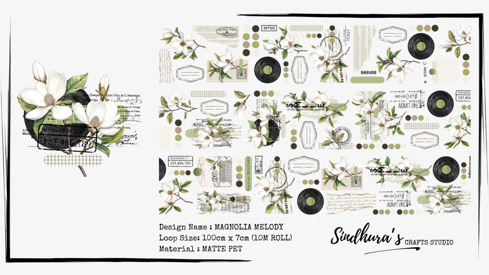 SCS - Magnolia Melody | Matt PET Tape