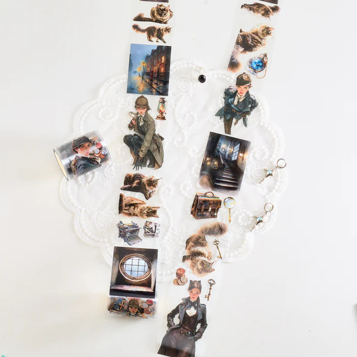 SH - Maine Coon Detective | PET Tape