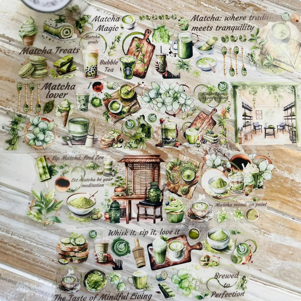 SCS - Matcha Delight | Matt PET Tape