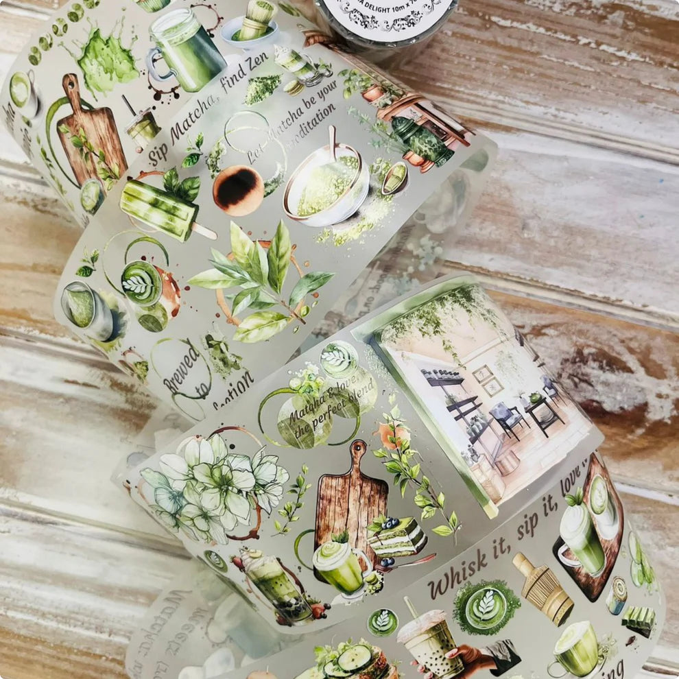 SCS - Matcha Delight | Matt PET Tape