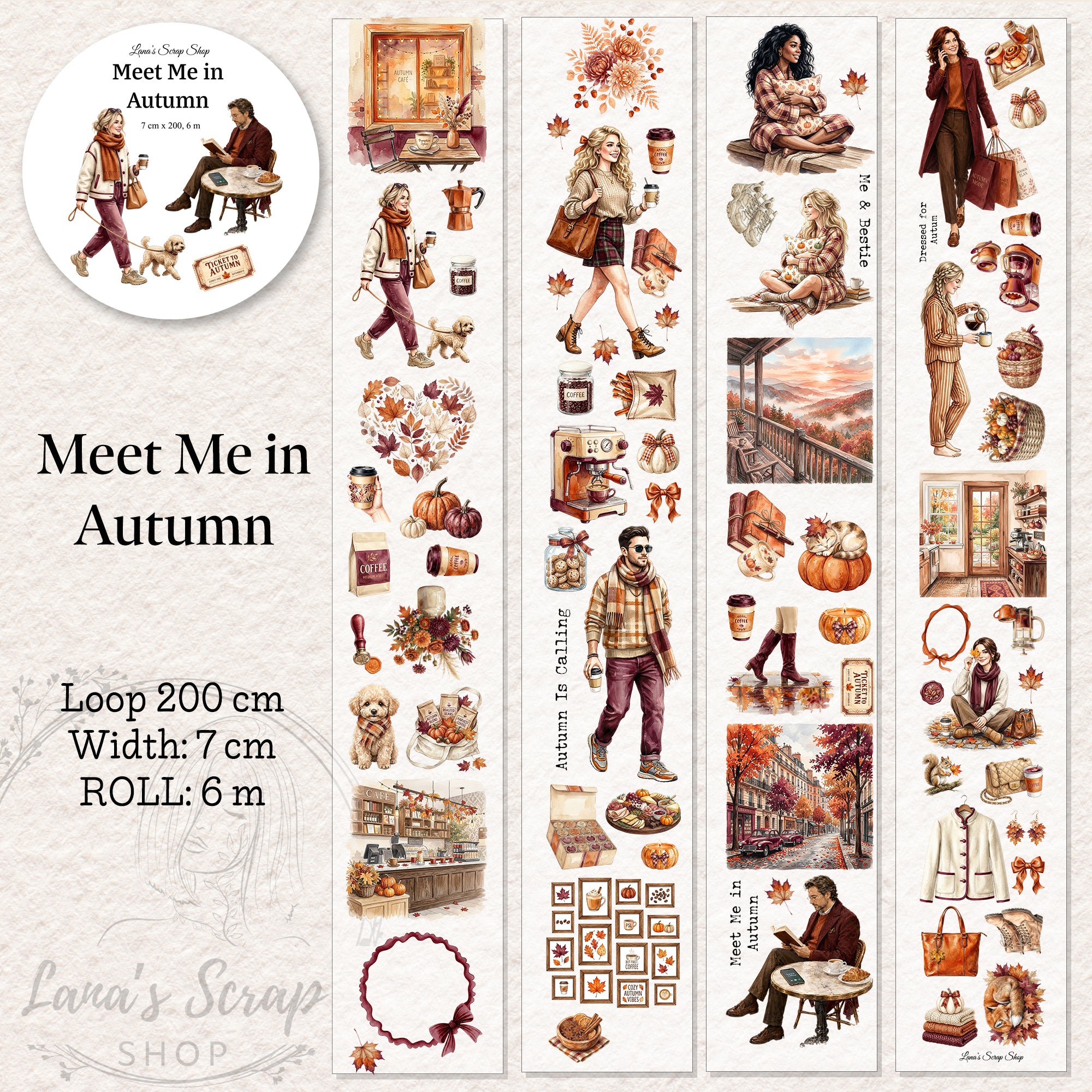 LA - Meet me in Autumn | PET Tape