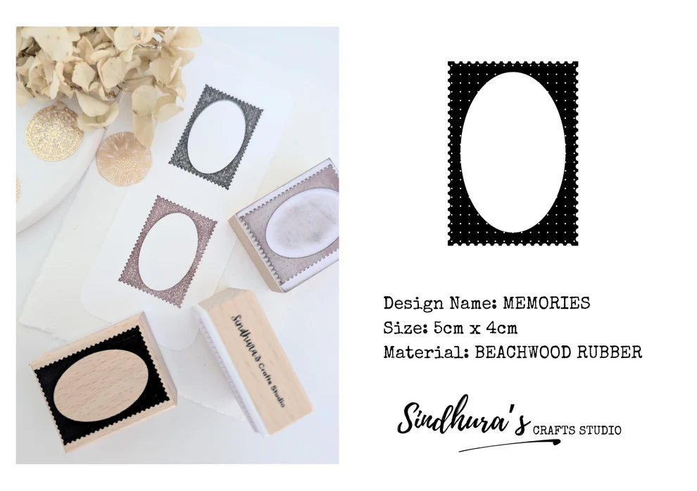 Sindhura's Crafts Studio - Memories | Beachwood Rubber Stamp