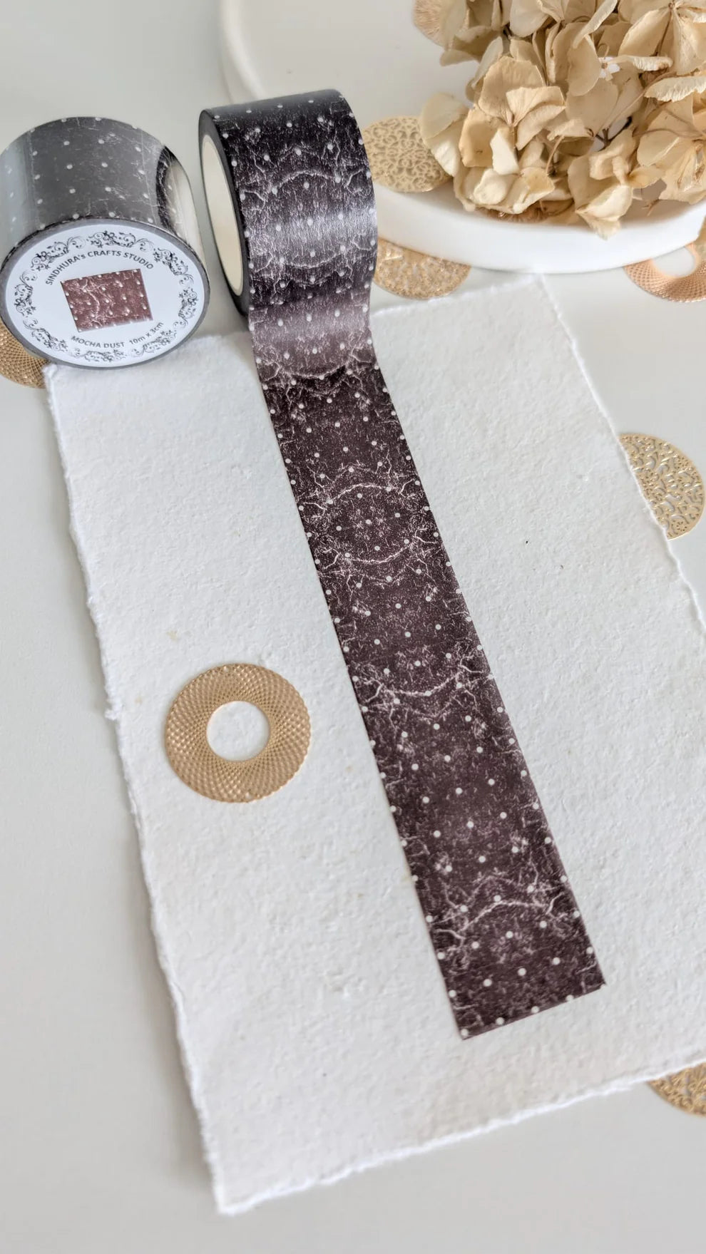 SCS - Mocha Dust | Washi Tape Roll
