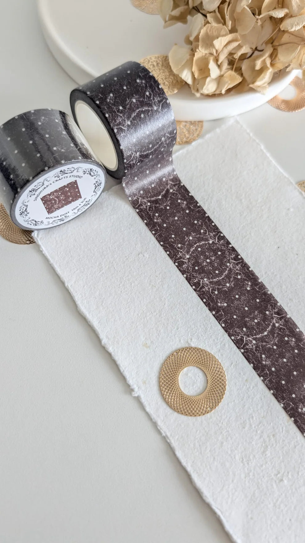 SCS - Mocha Dust | Washi Tape Roll