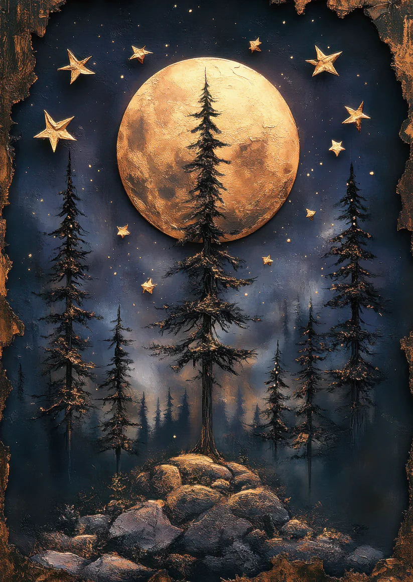 TP - Nocturne of the Enchanted Forest | Scrapbooking Papers