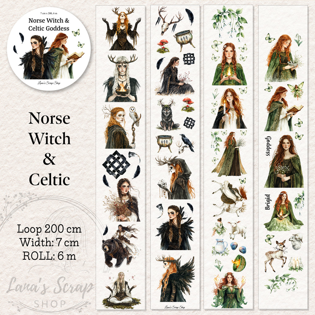 LA - Norse Witch & Celtic Goddess | PET Tape