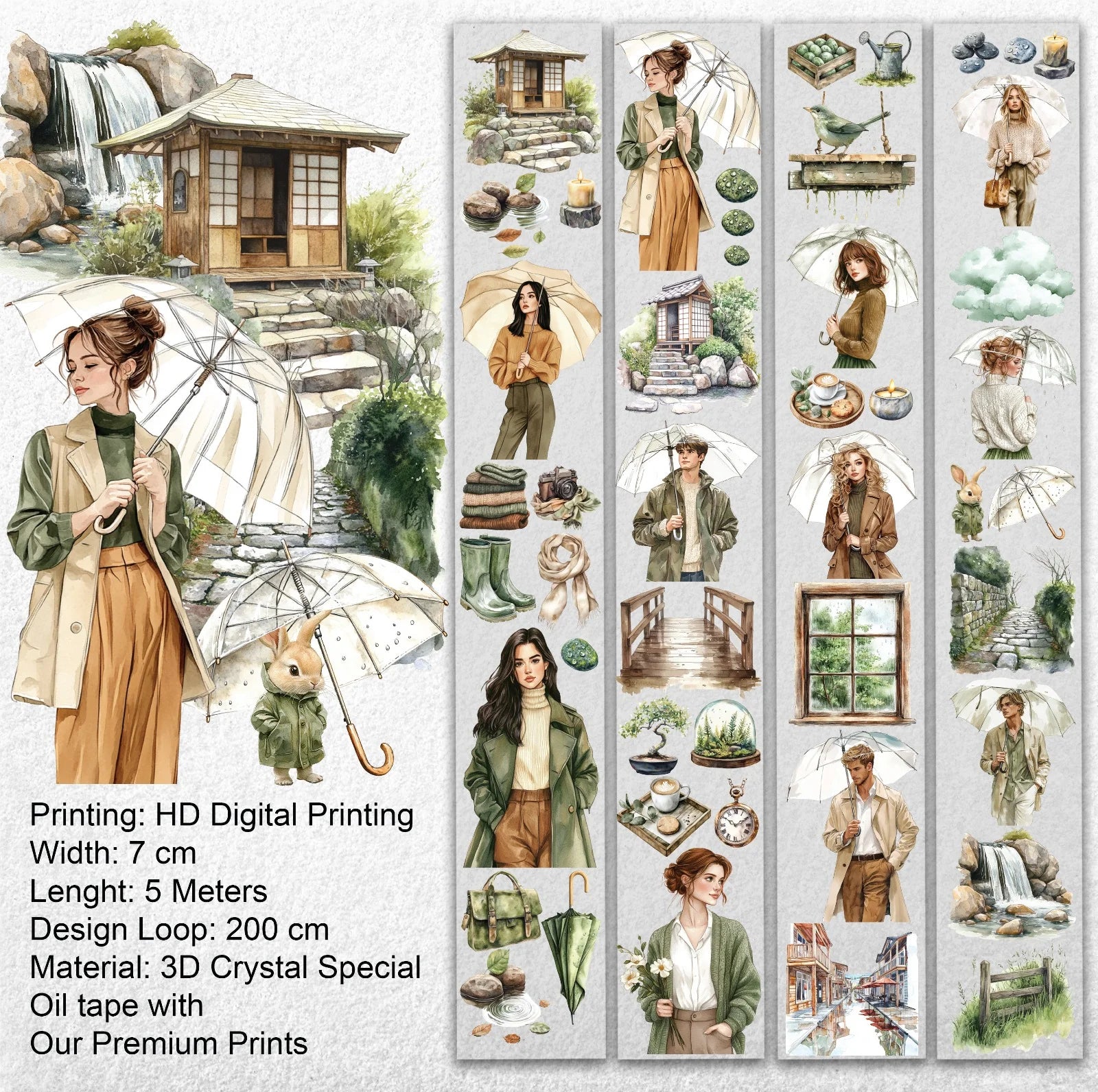 Spring Rain Serenity