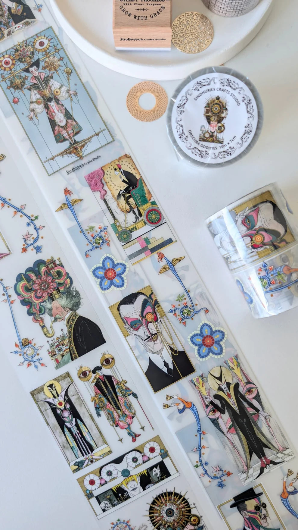 Sindhura's Crafts Studio - Obscura Oddities | Matt PET Tape