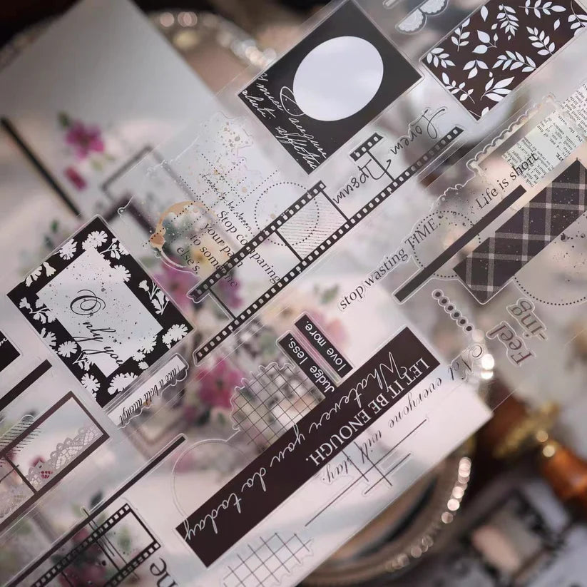 Yier Studio - Old Page Notes | Pre-cut PET Tape