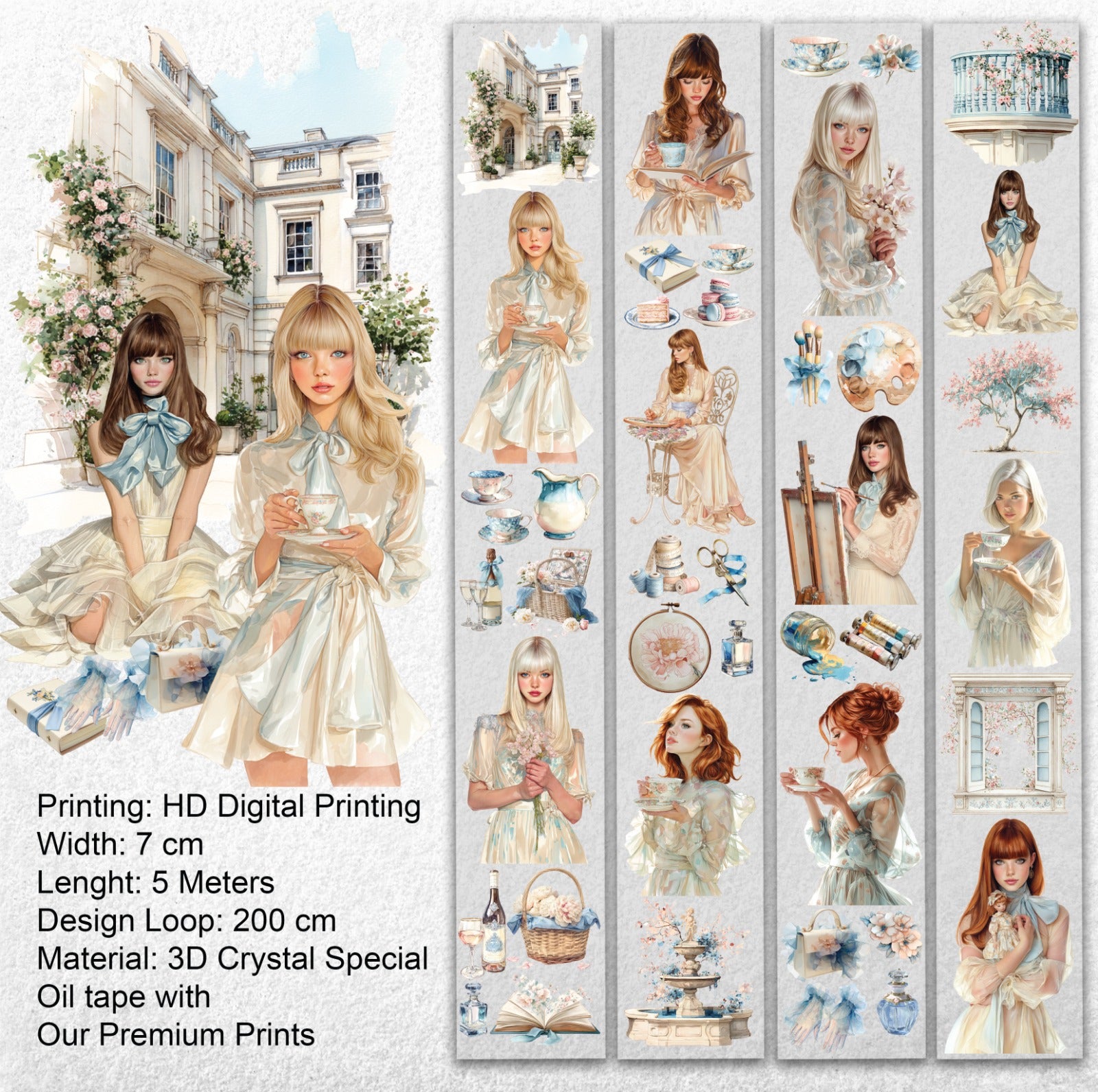 OW - Pastel Atelier | PET Tape
