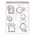 TK - Petals & Paper II | Clear Matt Sticker Sheet