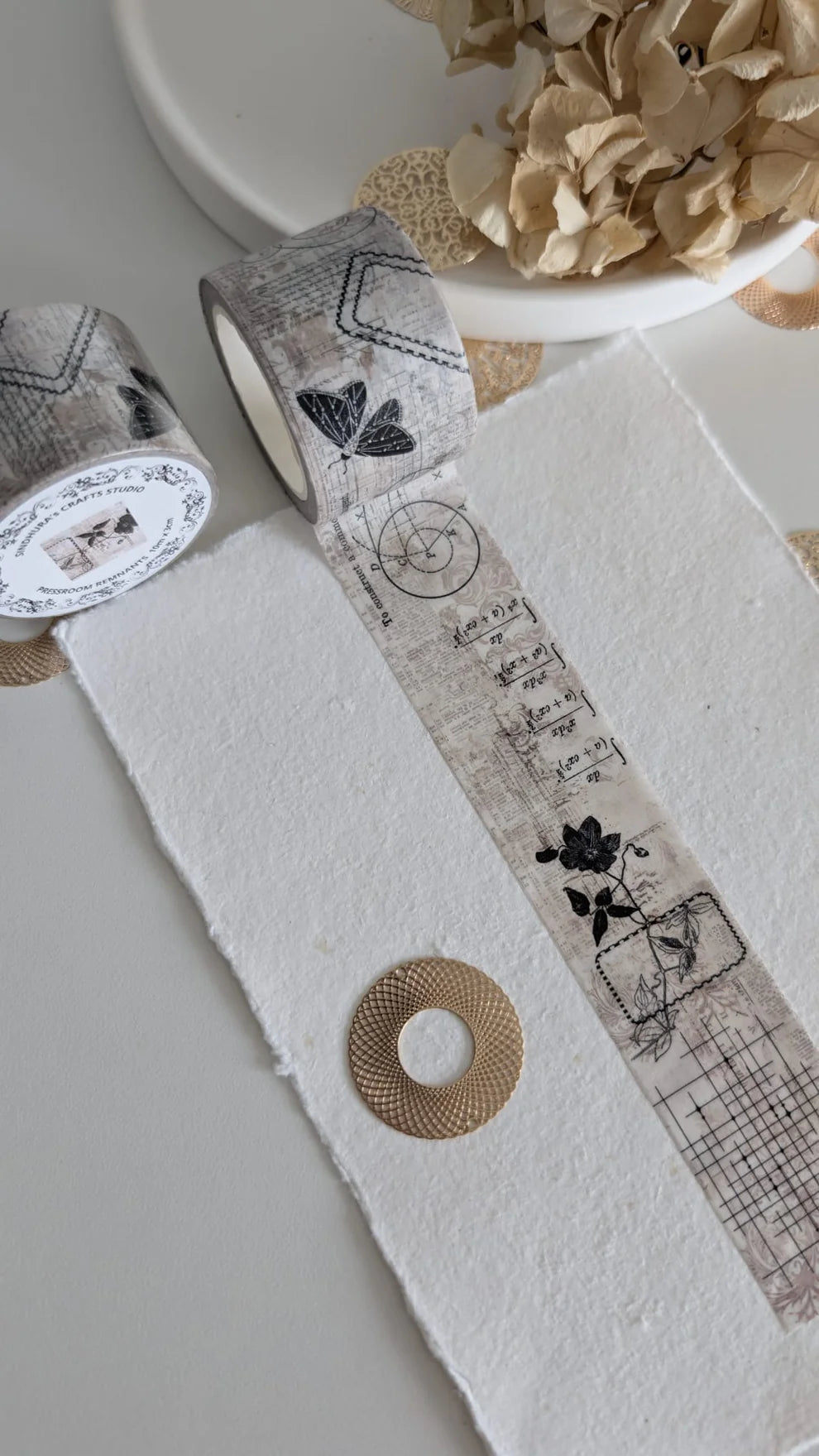 SCS - Pressroom Remnants | Washi Tape Roll