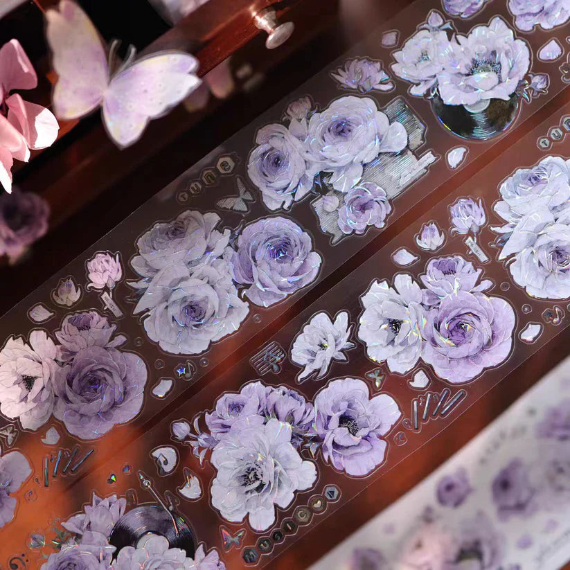 Y - Purple Echo | Pre- cut Shell Light PET Tape