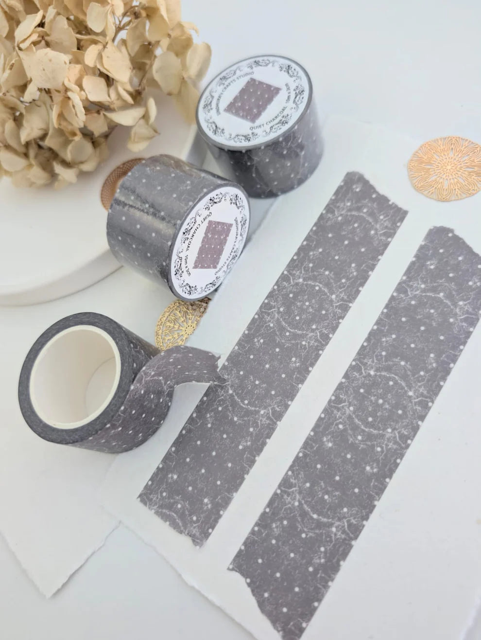 SCS - Quiet Charcoal | Washi Tape Roll