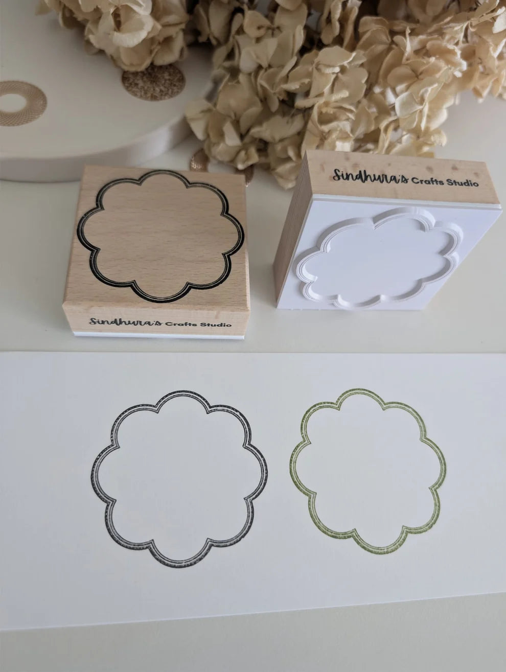 Sindhura's Crafts Studio - Quiet Poetry | Beachwood Rubber Stamp