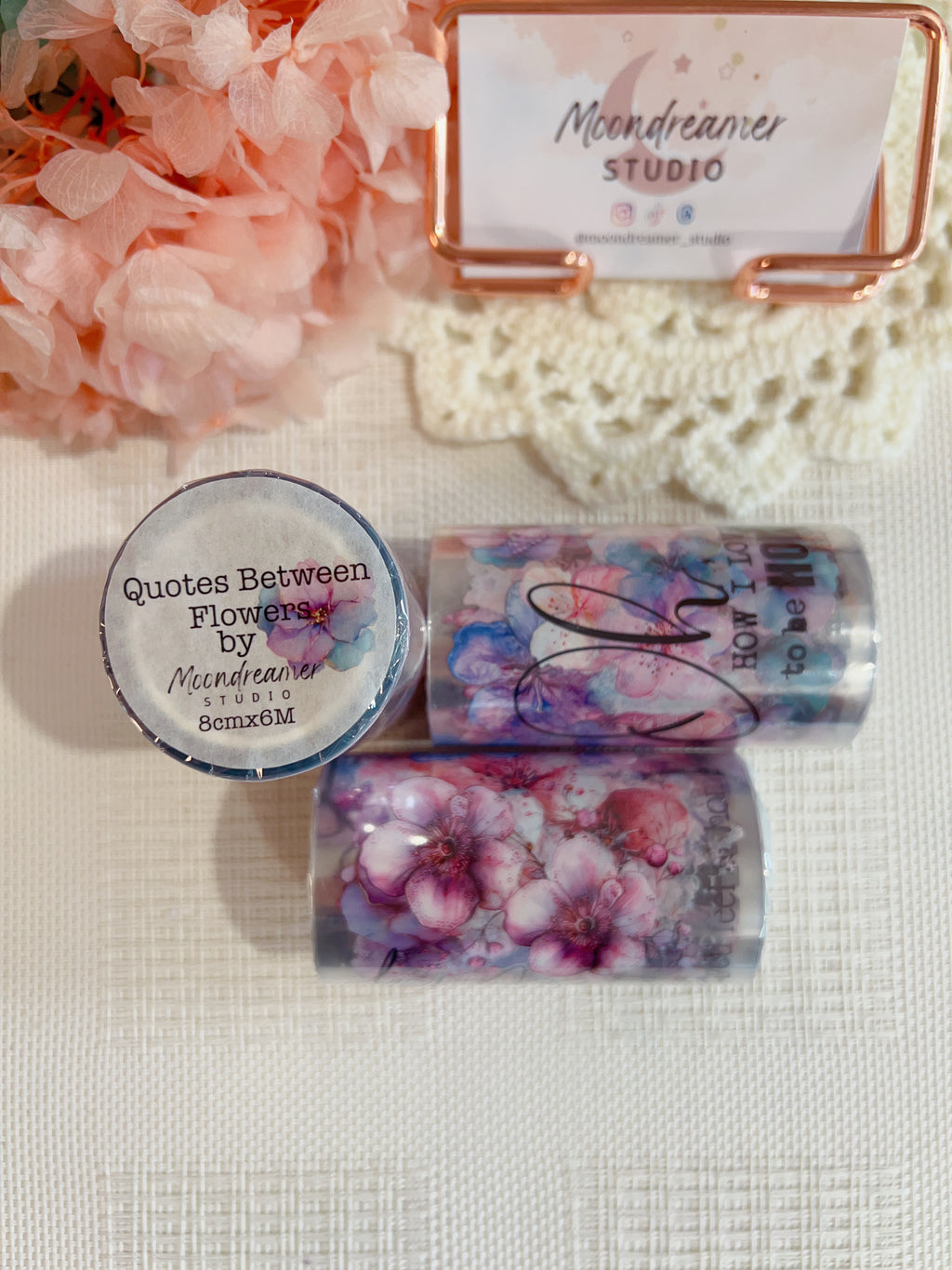 M - Quotes Between Flowers | PET Tape