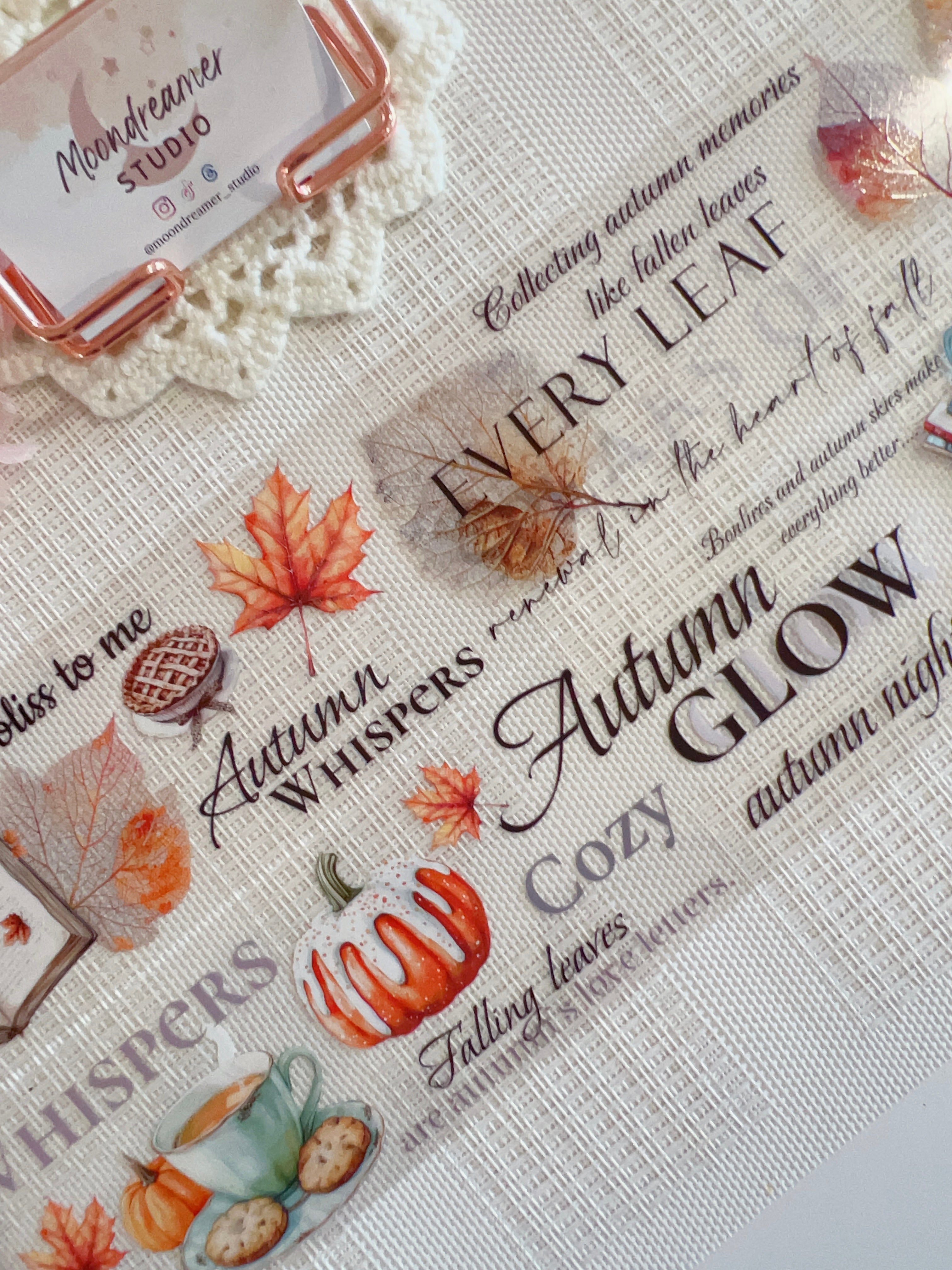 M - Quotes Between Rustling Leaves | PET Tape