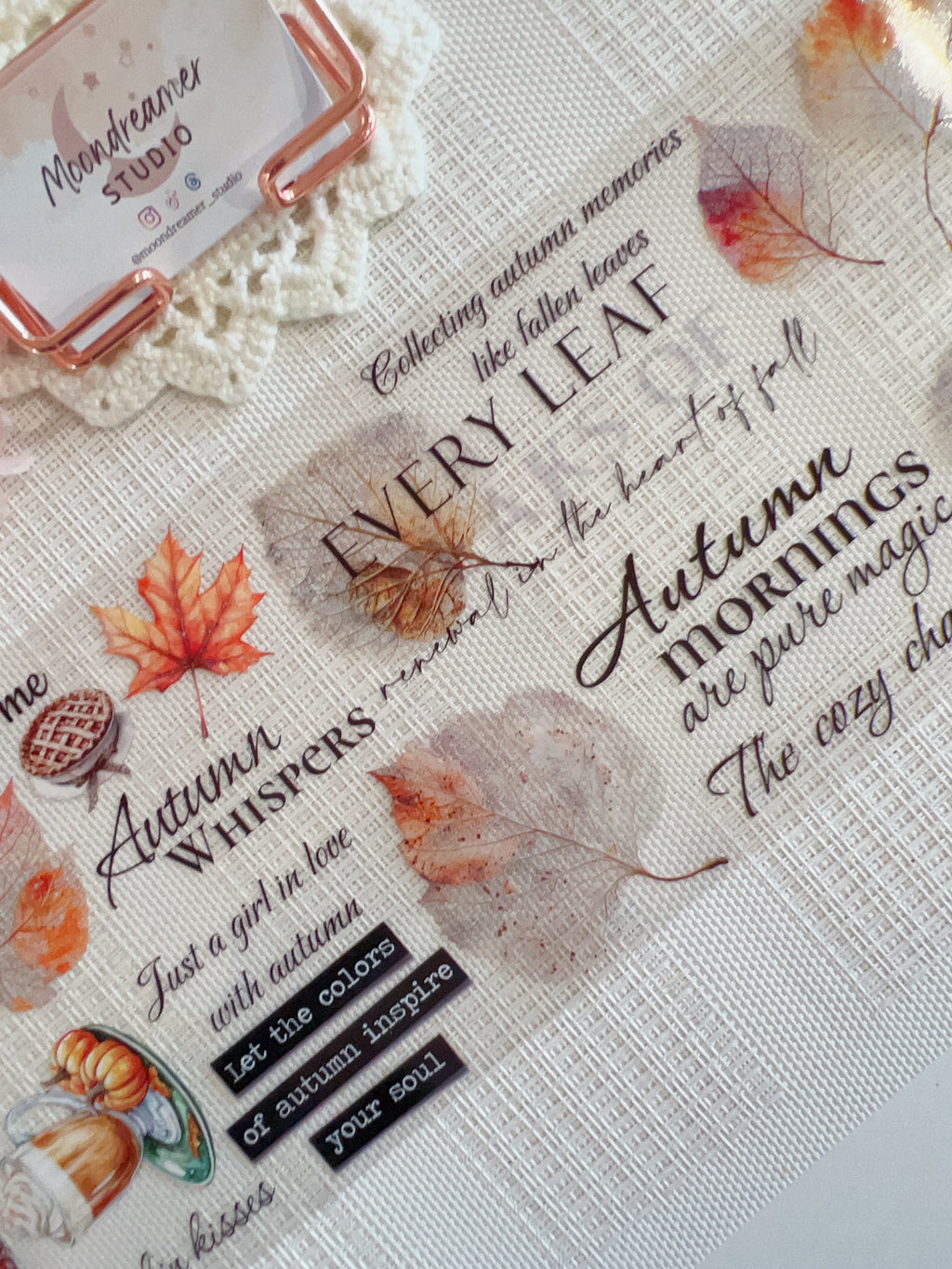 M - Quotes Between Rustling Leaves | PET Tape