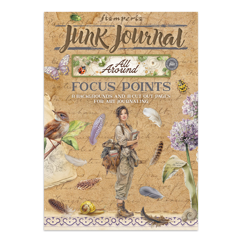 Stamperia - All Around Focus Points | A5 Junk Journal