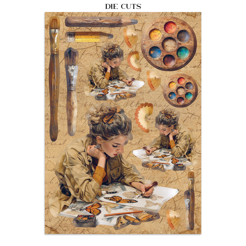 Stamperia - All Around Focus Points | A5 Junk Journal
