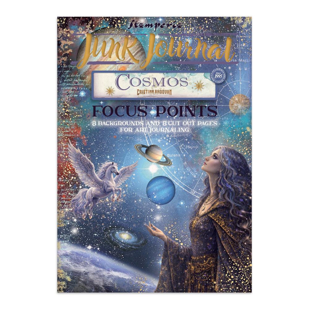 Stamperia - Cosmos Focus Points | A5 Junk Journal