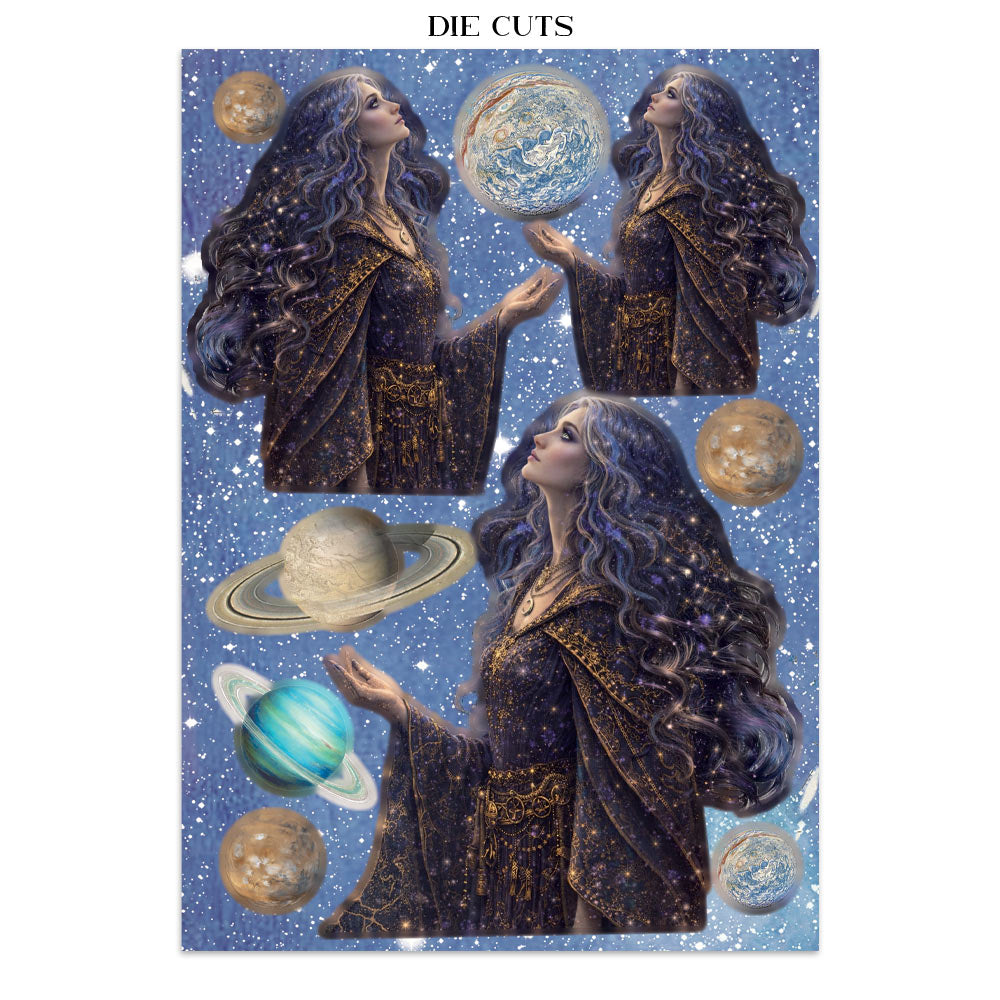 Stamperia - Cosmos Focus Points | A5 Junk Journal