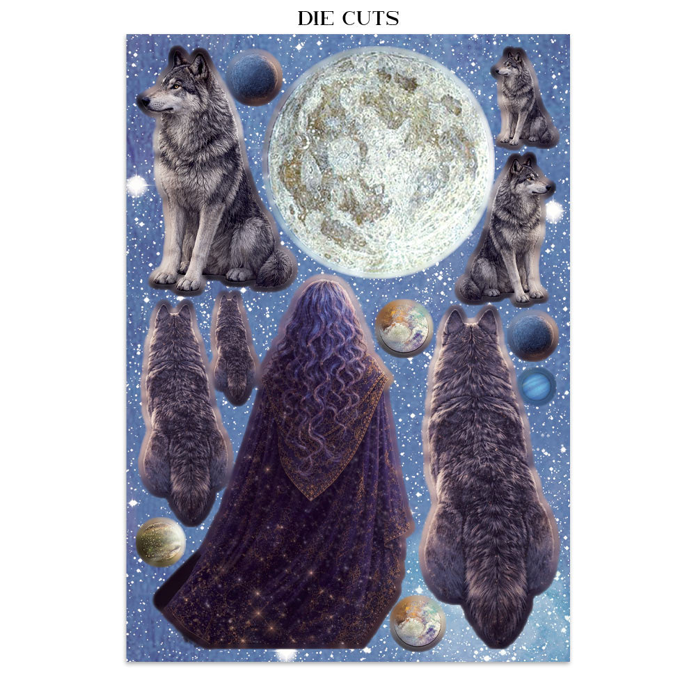 Stamperia - Cosmos Focus Points | A5 Junk Journal