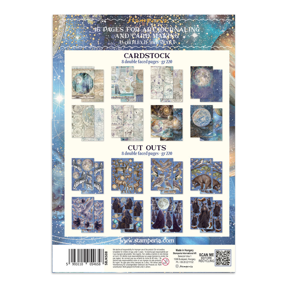 Stamperia - Cosmos Focus Points | A5 Junk Journal