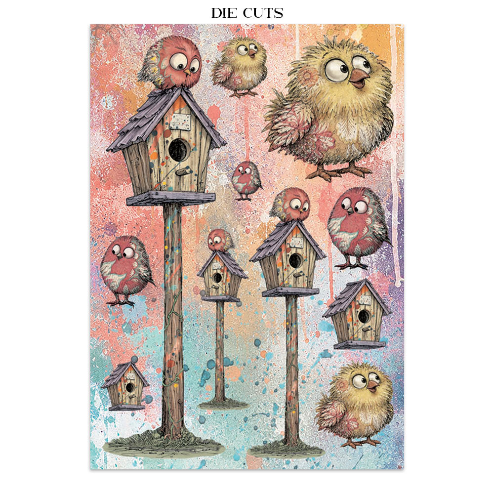 Stamperia - Furry Friend 2 Focus Points | A5 Junk Journal
