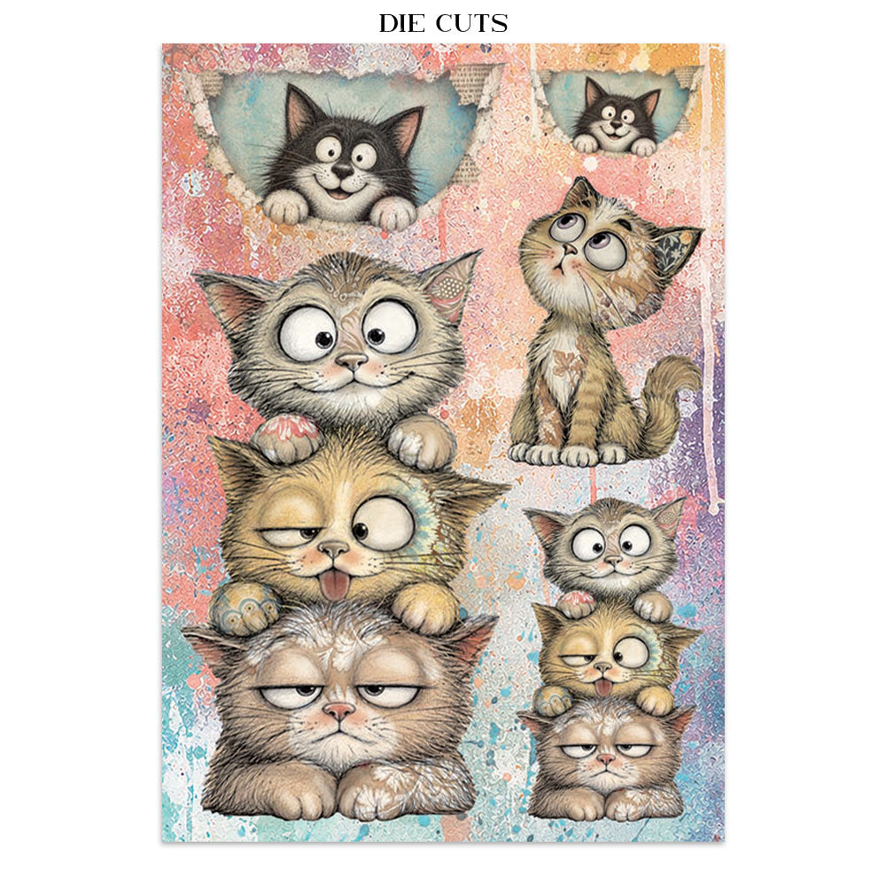 Stamperia - Furry Friend 2 Focus Points | A5 Junk Journal