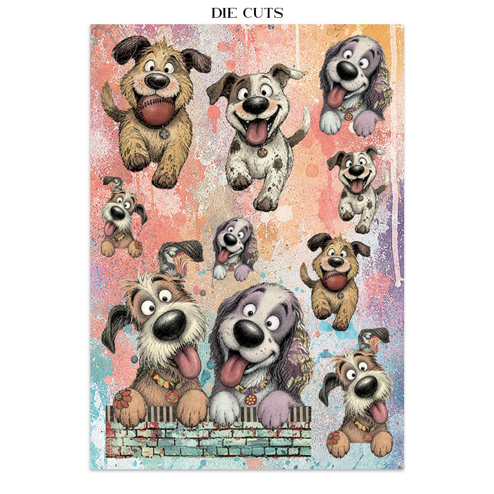 Stamperia - Furry Friend 2 Focus Points | A5 Junk Journal