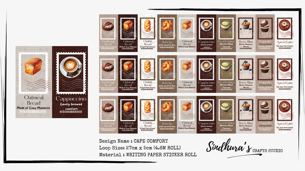 SCS - Cafe Comfort | Paper Stickers