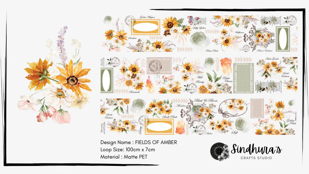 SCS - Fields of Amber | Matt PET Tape