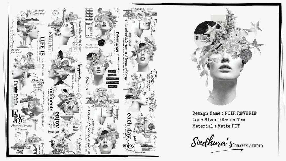 SCS - Noir Reverie | Matt PET Tape