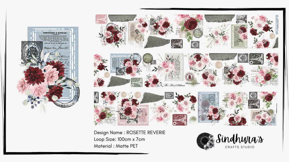 SCS - Rosette Reverie | Matt PET tape