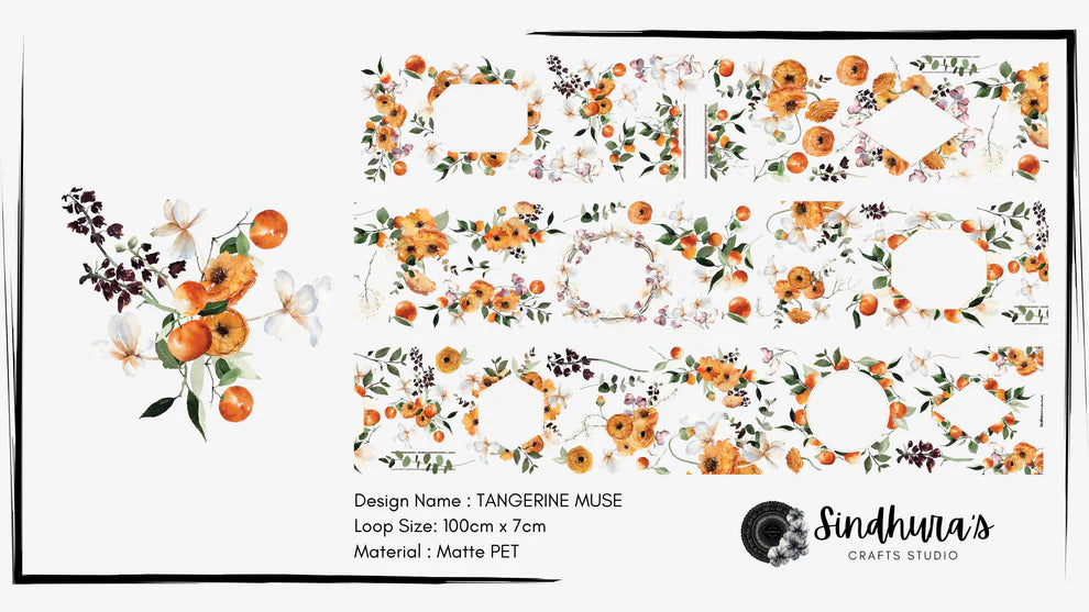SCS - Tangerine Muse | Matt PET Tape