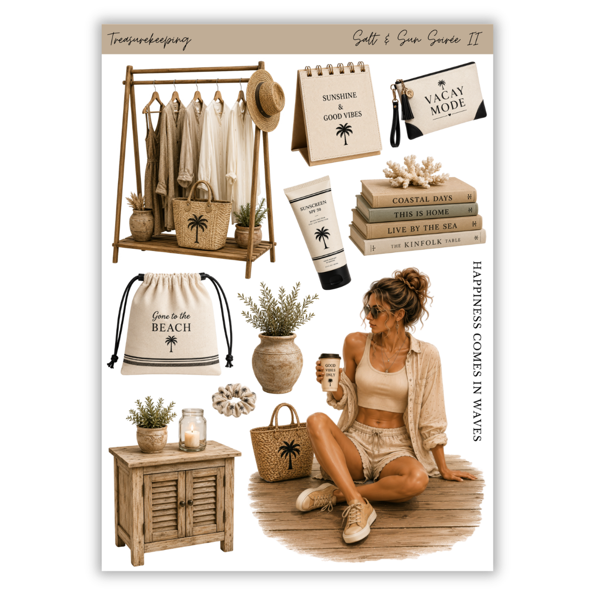 TK - Salt & Salt Soirée | Sticker Sheets