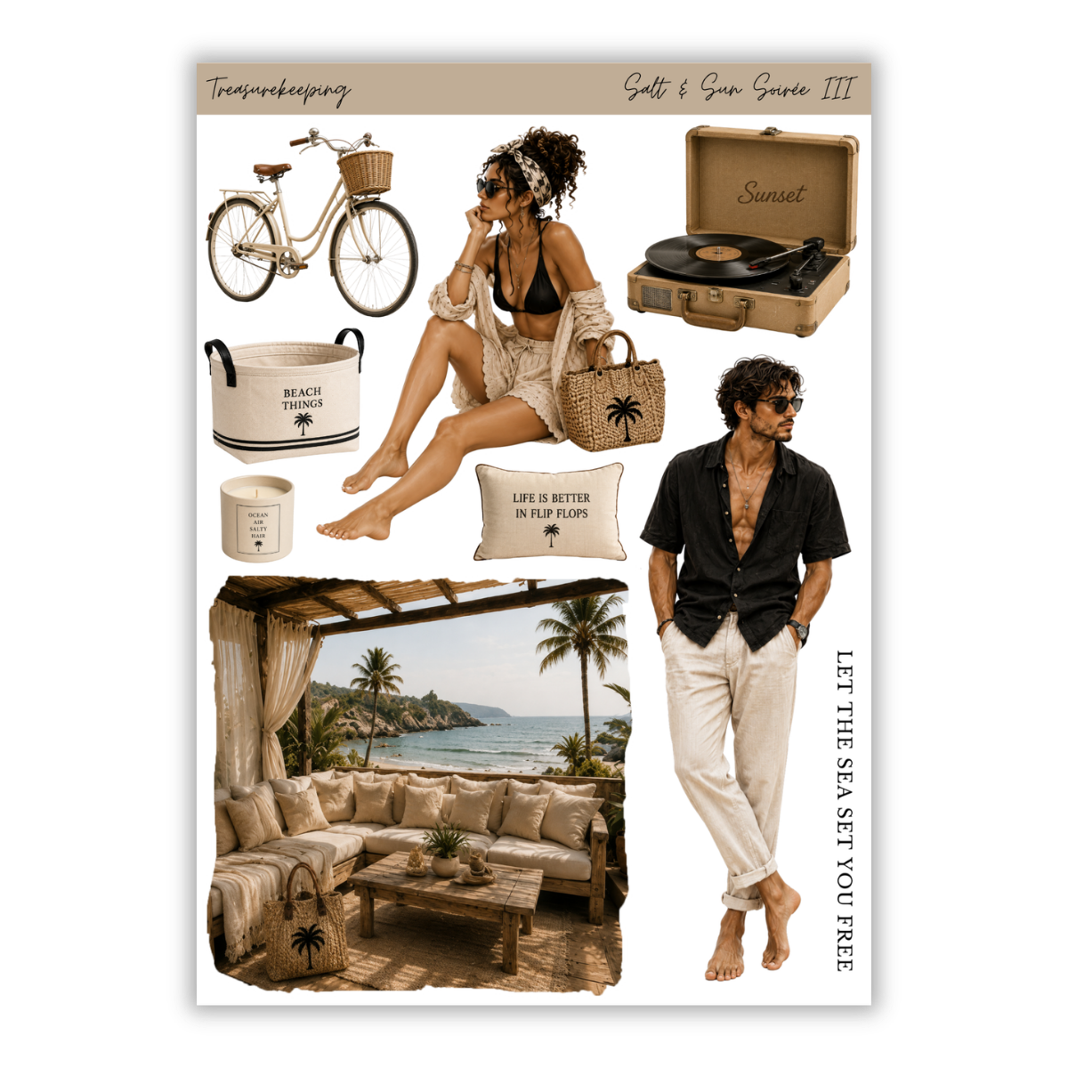 TK - Salt & Salt Soirée | Sticker Sheets