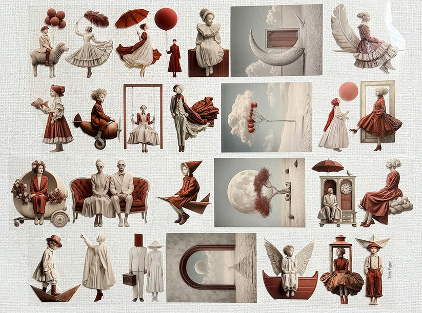 TP - Scarlet Storybook | Wide PET Tape